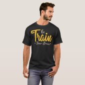 Ga je brein trainen 1 t-shirt (Voorkant volledig)