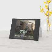 GA JE DAG BESTE VRIEND OP UW BIRTHDAY KAART (Gele Bloem)