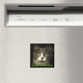 Ga je dat afmaken? Hongerig Kat Magneet (Insitu (Vaatwasser))