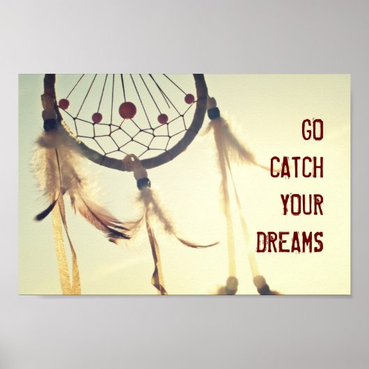 GA JE DREAMS Dreamweaver Poster VANGEN (Voorkant)
