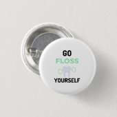 Ga je eigen 2 voelen ronde button 3,2 cm (Voorkant /achterkant)