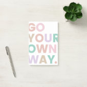 Ga Je Eigen Weg Post-it® Notes (Kantoor)