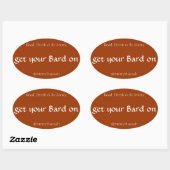 Ga je gang, Shakespeare Sticker (Vel)