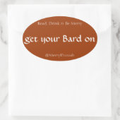 Ga je gang, Shakespeare Sticker (Tas)