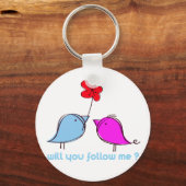 Ga je me volgen? sleutelhanger (Voorkant)