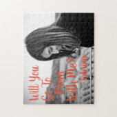 Ga je met mij naar Prom? Aangepast fotobericht Legpuzzel (Verticaal)