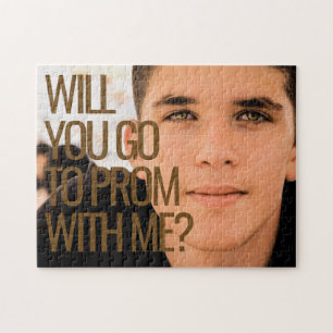 Ga je met mij naar Prom? Aangepast fotobericht Legpuzzel