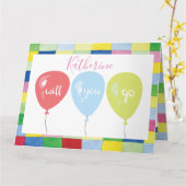 Ga je naar de promo? kaart (Gele Bloem)