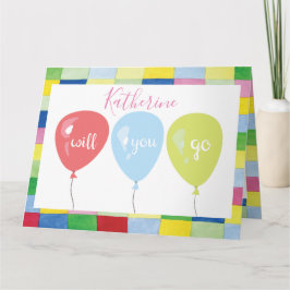 Ga je naar de promo? kaart