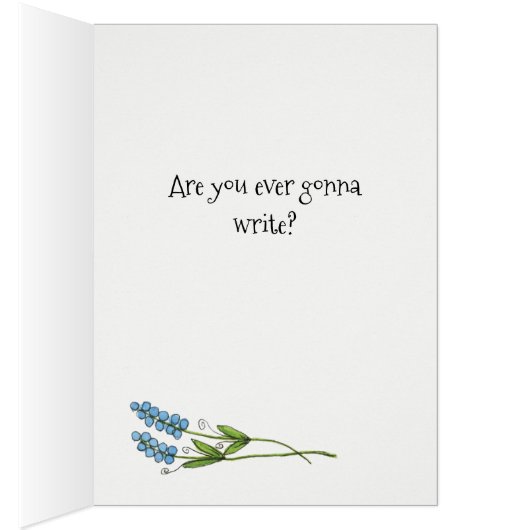 Ga je ooit schrijven? (Binnen (Rechts))