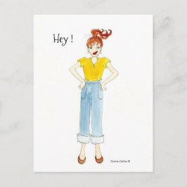 Ga je ooit schrijven, Briefkaart? Uitnodiging Briefkaart