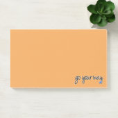 ga je weg na de aantekeningen post-it® notes (Kantoor)