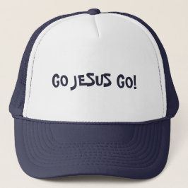 GA JESUS GAAN! Navy Trucker Hat Pet