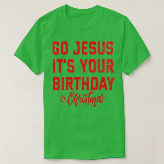 GA JESUS ITx27S UW BIRTHDAY ESSENTIAL TSHIRT Ess (Design voorkant)