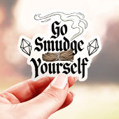 Ga jezelf besmeuren met grappig vinyl sticker