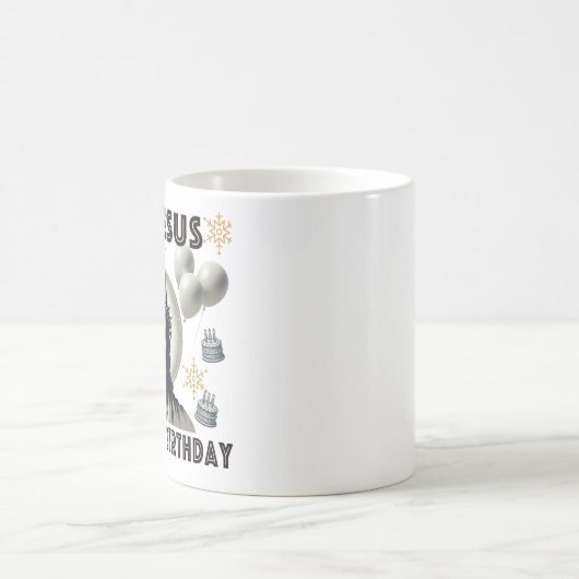 Ga Jezus en je verjaardag Koffiemok (Center)