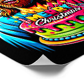 Ga Jezus het is je verjaardag Grappige Jezus Kerst Poster (Hoek)