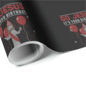 Ga Jezus, het is jouw geboorte UGLY CHRISTMAS SWEA Cadeaupapier (Rol Hoek)