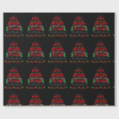 Ga Jezus, het is jouw kerstboomoranje. Cadeaupapier (Vlak)