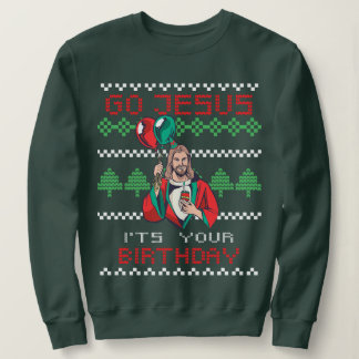 Ga Jezus Het is jouw kerstcadeauideeën. Trui