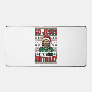 Ga Jezus Kerstmis Verjaardag Vintage T-shirt Bureaumat