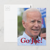 Ga Joe! Briefkaart (Voorkant / Achterkant)