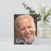 Ga Joe! Briefkaart (Staand voorkant)