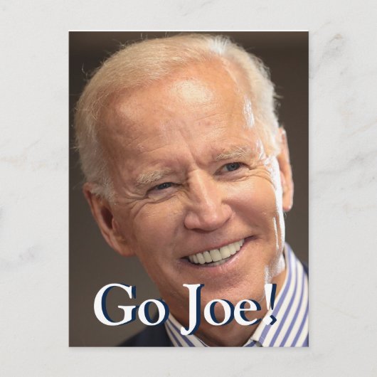 Ga Joe! Briefkaart (Voorkant)