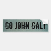 GA JOHN GALT BUMPERSTICKER (Voorkant)