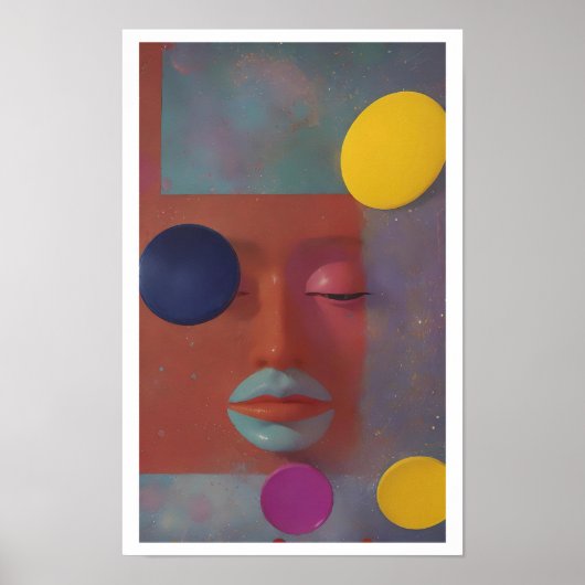 Ga - Ken Gage Kunst Poster (Voorkant)