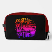 Ga kijken, ga doen, ga live avontuur toilettasje (Voorkant)