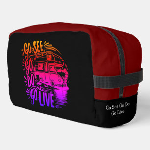 Ga kijken, ga doen, ga live avontuur toilettasje