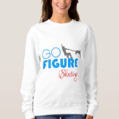 Ga kunstschaatsen grappig mooi trui (Voorkant)