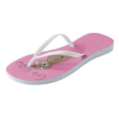 Ga langzaam teenslippers (Schuin)