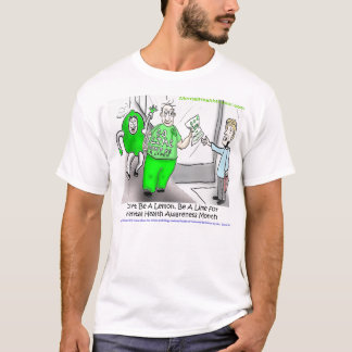 Ga Limoen voor Mental Health Awareness Maandberich T-shirt
