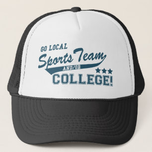 Ga Lokaal Sportteam en/of College Trucker Pet