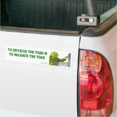 Ga maar, ga maar. bumpersticker (Op Truck)