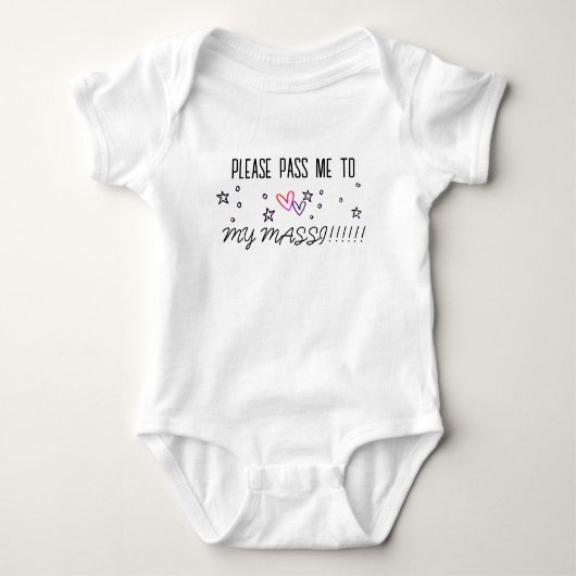 GA ME NAAR MASSI BABY BODYSUIT (Voorkant)