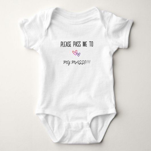 GA ME NAAR MASSI BABY BODYSUIT (Voorkant)