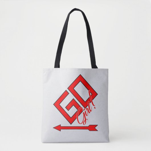 Ga Meisje! Tote Bag (Voorkant)