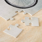 Ga met al je hart -  fiets legpuzzel (Zijkant)