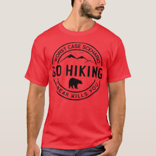 Ga met Beer naar huis, doodt u met kamperen op rei T-shirt