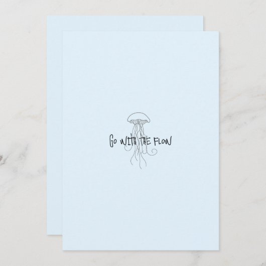 Ga met de flow Kaarten (Voorkant / Achterkant)