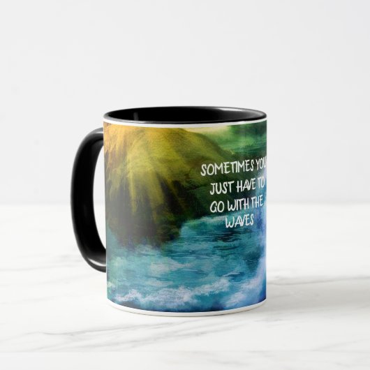 Ga met de Mok Golven Combo (Voorkant links)