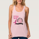 Ga met de roze dames Tanktop (Voorkant)