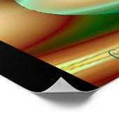 GA MET DE STROOM!! (Green) Poster (Hoek)