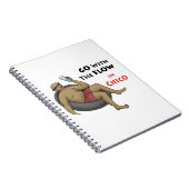 Ga met de stroom in de Chico Notitieboek (Rechterzijde)