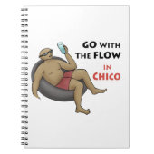 Ga met de stroom in de Chico Notitieboek (Voorkant)