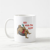 Ga met de Stroom Koffiemok (Links)