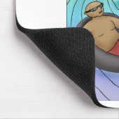 Ga met de stroom mee muismat (Hoek)